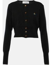 Vivienne Westwood - Orb Wool And Cashmere Cardigan - Lyst