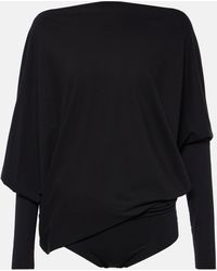 Wolford - Gathered Jersey Bodysuit - Lyst