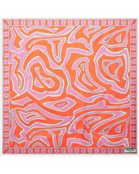 PUCCI - Labirinto Silk Twill Scarf - Lyst