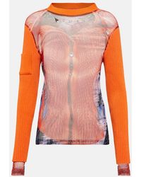 Y. Project - X Jean Paul Gaultier Trompe L'Oeil Top - Lyst