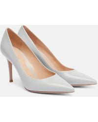 Gianvito Rossi - Gianvito 85 Leather Pumps - Lyst