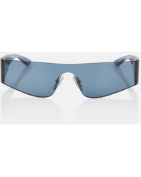 Balenciaga - Gafas De Sol Rectangulares Mono - Lyst