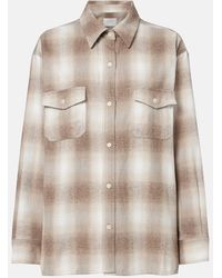 Citizens of Humanity - Kota Checked Cotton Flannel Shirt - Lyst