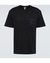 Loewe - Camiseta de algodon Anagram - Lyst
