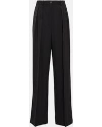 The Row - Igor High-Rise Wide-Leg Pants - Lyst