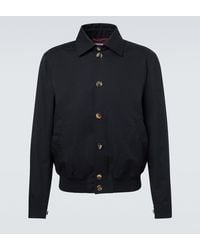 Brunello Cucinelli - Cotton-Blend Blouson Jacket - Lyst