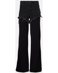 Christopher Esber - Duke Splice Layered Straight Jeans - Lyst