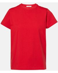 The Row - Camiseta Florie De Jersey De Algodon - Lyst