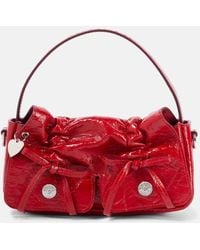 Acne Studios - Multipocket Micro Leather Shoulder Bag - Lyst