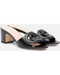 Gucci - Slide Sandal With Interlocking G - Lyst