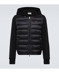 Moncler - Down-paneled Wool Jacket - Lyst
