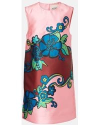 ALÉMAIS - Printed Minidress - Lyst