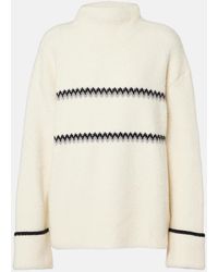 Proenza Schouler - Label Anne Fair Isle Wool-Blend Sweater - Lyst