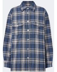 Citizens of Humanity - Vintage Plaid Cotton Flannel Shirt - Lyst