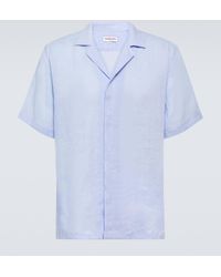 Orlebar Brown - Maitan Linen Shirt - Lyst