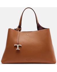 Tod's - Tote Bag Apa Medium Aus Leder - Lyst