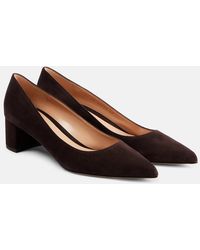 Gianvito Rossi - Piper 45 Suede Pumps - Lyst