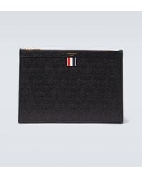 Thom Browne - Grained Leather Tablet Holder - Lyst