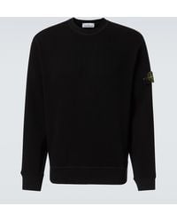 Stone Island - Sweatshirt Compass Aus Baumwolle - Lyst
