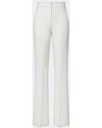 Max Mara - Elegante Cady Straight-Leg Pants - Lyst