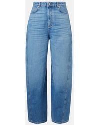 Givenchy - Cocoon High-Rise Barrel-Leg Jeans - Lyst