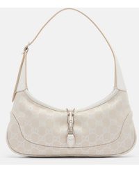 Gucci - Jackie Slim Medium Gg Canvas Shoulder Bag - Lyst