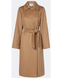Max Mara - Manuela Icon Camel Hair Coat - Lyst