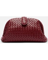 Bottega Veneta - Lauren 1980 Small Leather Clutch - Lyst
