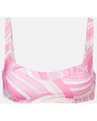 Emilio Pucci - Top Bikini Iride - Lyst