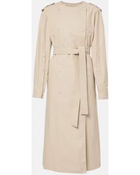 Moncler - Gourdon Cotton-Blend Trench Coat - Lyst