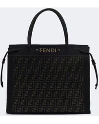 Fendi - Magic Large Canvas Shopper - Lyst
