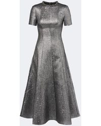 Roland Mouret - Lame Jacquard Maxi Dress - Lyst