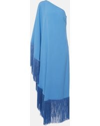 ‎Taller Marmo - Spritz Fringed Midi Dress - Women's - Viscose/acetate - Lyst