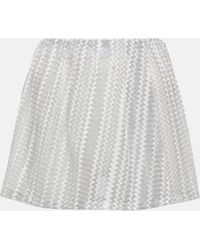 Missoni - Zig-zag Knit Miniskirt - Lyst