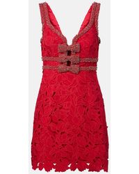 Rebecca Vallance - Kalina Embellished Minidress - Lyst