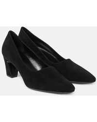 The Row - Marta 65 Suede Pumps - Lyst