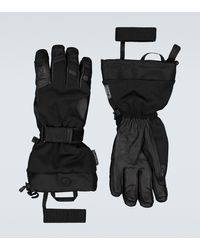 Bogner Herren Teil Leder Ski Handschuh AGIMO Schwarz Größe 8,5 S M oder 9 M Neu 
