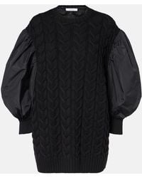 Max Mara - Ancella Knitted Wool Minidress - Lyst
