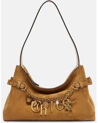 Chloé - Charms Suede Tote Bag - Lyst