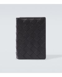 Bottega Veneta - Intrecciato Medium Leather Bi-Fold Wallet - Lyst