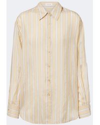 Frankie Shop - Peri Striped Twill Shirt - Lyst