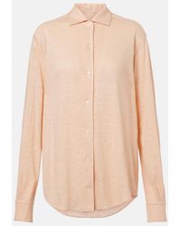 Loro Piana - Andre Linen Jersey Shirt - Lyst
