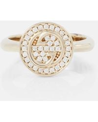 Gucci - Blondie Crystal-Embellished Ring - Lyst