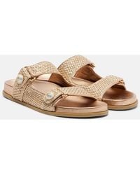 Jimmy Choo - Fayence Woven Sandals - Lyst