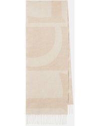 Loewe - Bufanda De Cachemir Con Flecos - Lyst