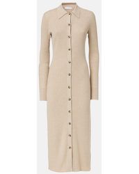 Proenza Schouler - Label Phillips Cotton-Blend Midi Dress - Lyst