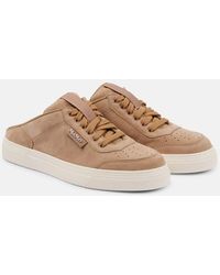 Max Mara - Slides Suede Sneakers - Lyst