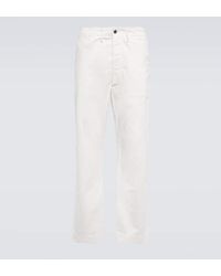 RRL - Slim Cotton Pants - Lyst