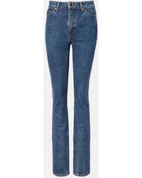 KHAITE - Daria Mid-Rise Slim Jeans - Lyst