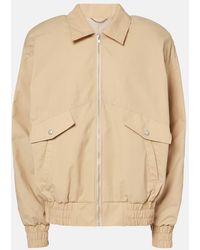 Magda Butrym - Oversized Cotton-Blend Bomber Jacket - Lyst